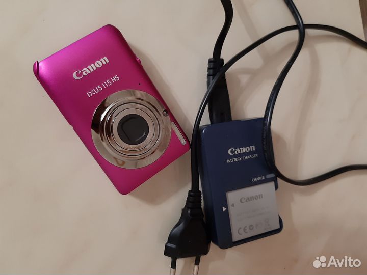 Фотоаппарат canon ixus 115 hs в отличном состоянии