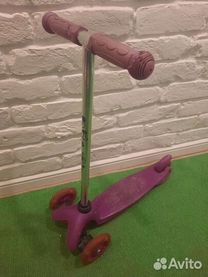 Самокат детский трехколесный