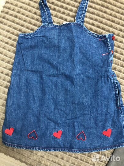 Вещи фирменные на девочку 98см