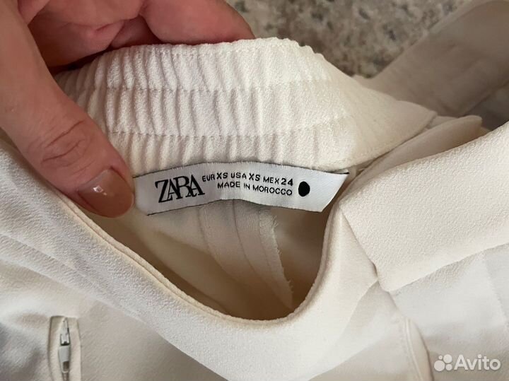 Брюки с лампасами Zara