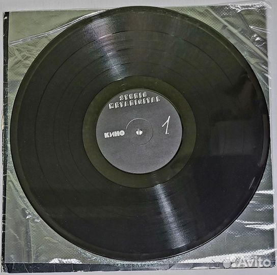 Винил Кино - Кино (Черный Альбом) 1991г 2й пресс