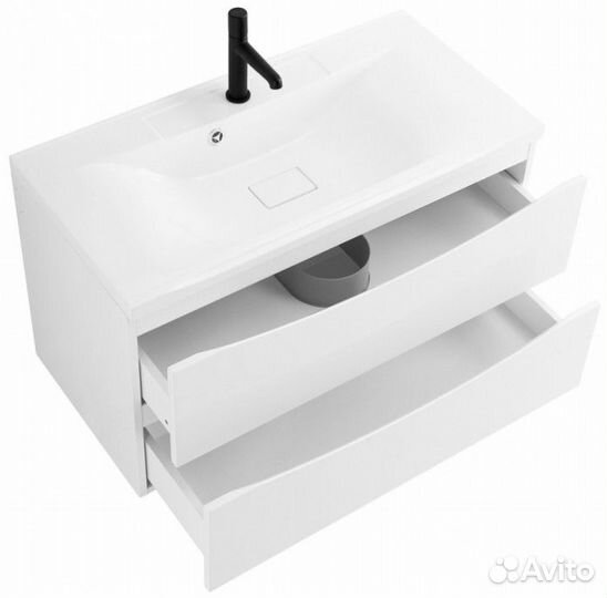 Мебель для ванной BelBagno Marino 80-BB800/450-LV-MR-PR Bianco Opaco