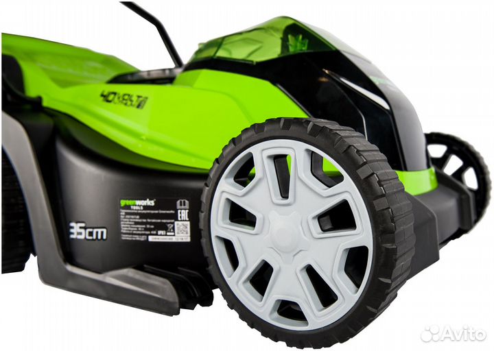 Газонокосилка аккумуляторная GreenWorks G40LM35, а