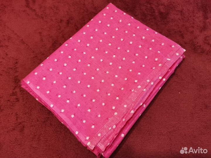 Ткань СССР со штампом. Отрез 148*94 см