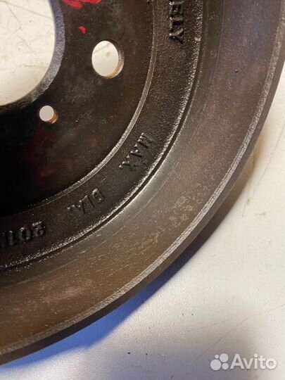 Тормозной барабан задний Geely Mk