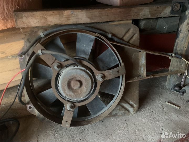 Вентилятор охлаждения ваз 2107