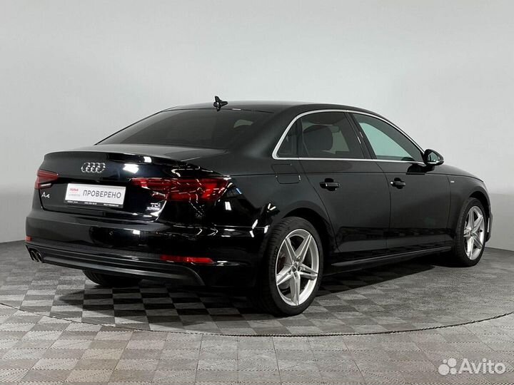Audi A4 2.0 AMT, 2017, 75 927 км