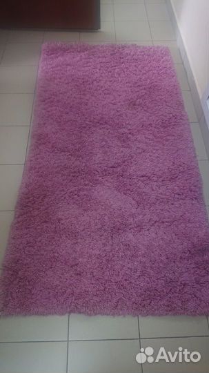 Коврик с длинным ворсом 1х1,8
