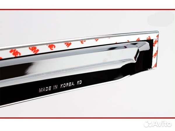 Дефлекторы боковых окон Hyundai Solaris Хетчбэк