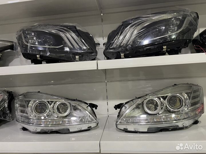 Фары на mercedes w 221 рестайлинг