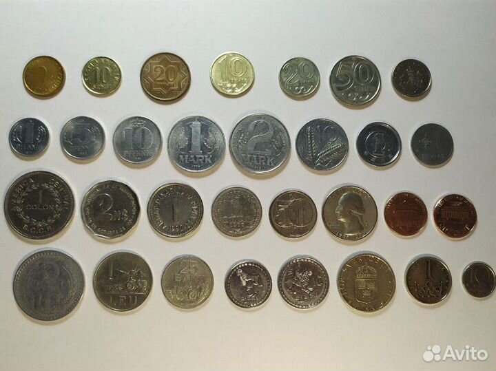 Монеты мира, обмен, продажа