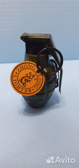 Военная граната-зажигалка с турбо пламенем Большая