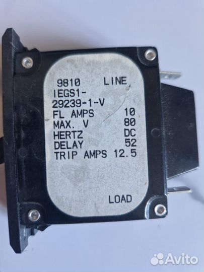 Автомат 80vdc