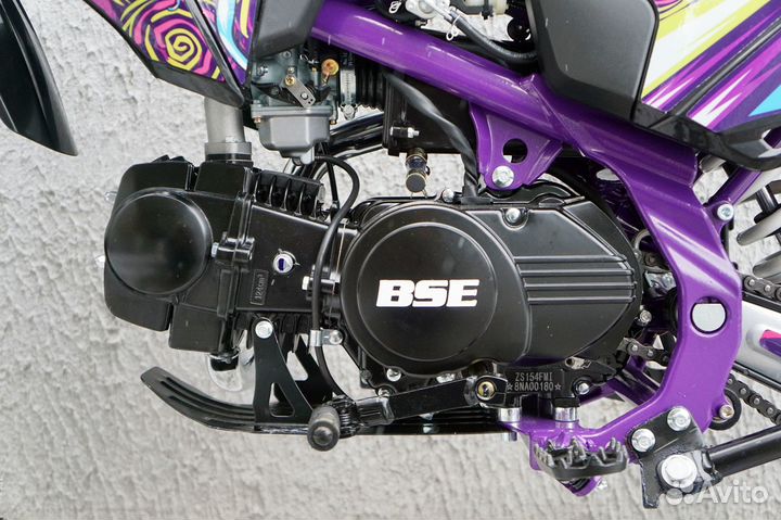 Питбайк BSE MX-125 17/14 Purple Dragon