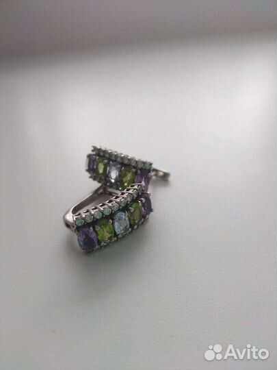 Серебряные серьги