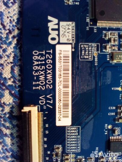 T-con T260XW02 V7 T315XW02 VD 06A63-11