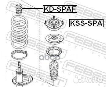 Опора переднего амортизатора kssspa Febest