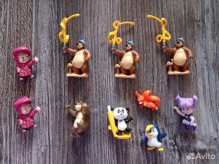 Киндер сюрприз Маша и медведь, Бегемоты семья