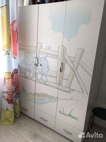 Детская мебель белая “Bears”