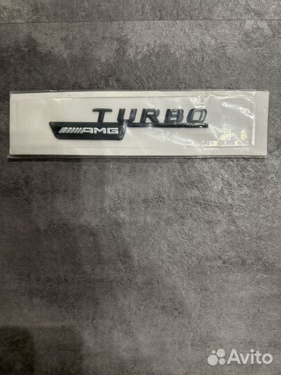 Шильдик Mercedes turbo amg