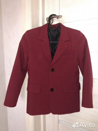 Пиджак школьный +жилет для мальчика