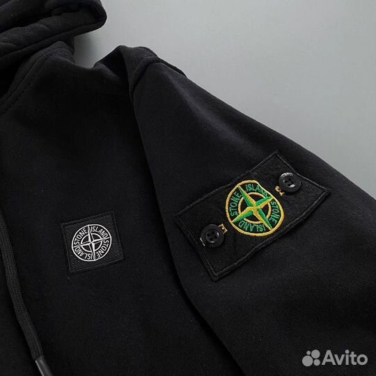 Спортивный костюм stone island черный