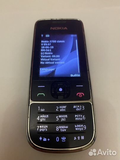 Телефон Nokia 2700 classic