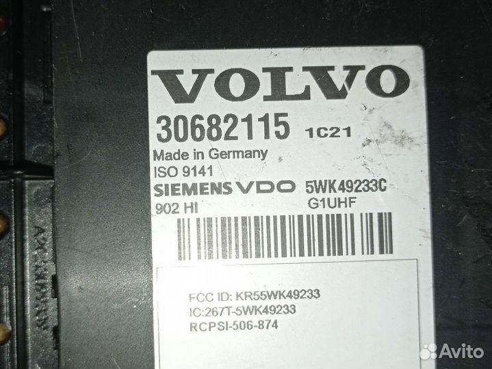 Блок бесключевого доступа Volvo XC60 2011г