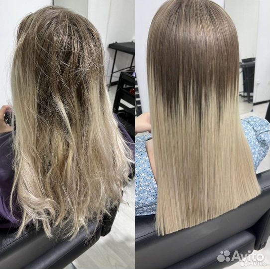 Холодное восстановление волос