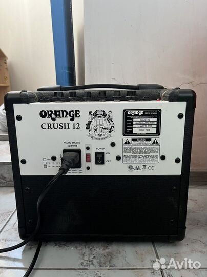 Гитарный усилитель Orange crush 12