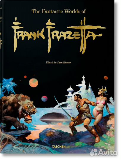 Артбук The Fantastic Worlds of Frank Frazetta XXL