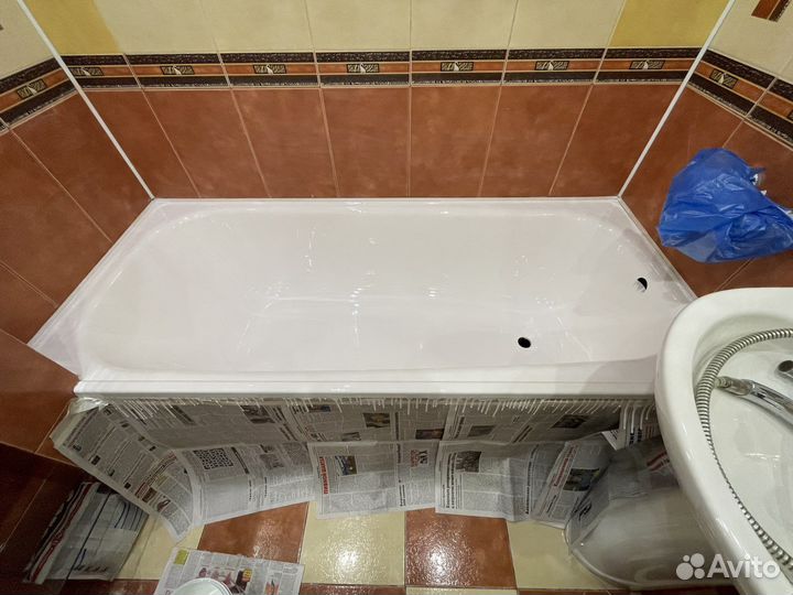 Реставрация ванн жидким акрилом