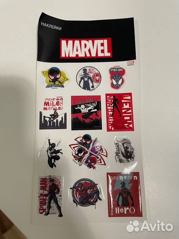 Наклейки Человек-Паук