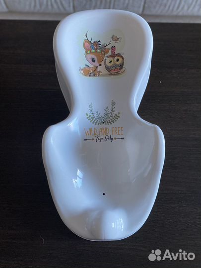 Ванночка для купания с горкой и кругом