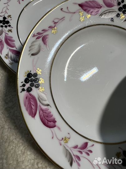 Тарелка десертная СССР лфз