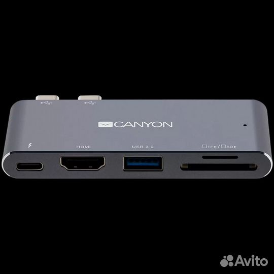 Новый хаб Canyon 5-в-1 Thunderbolt 3 (CNS-TDS05DG)