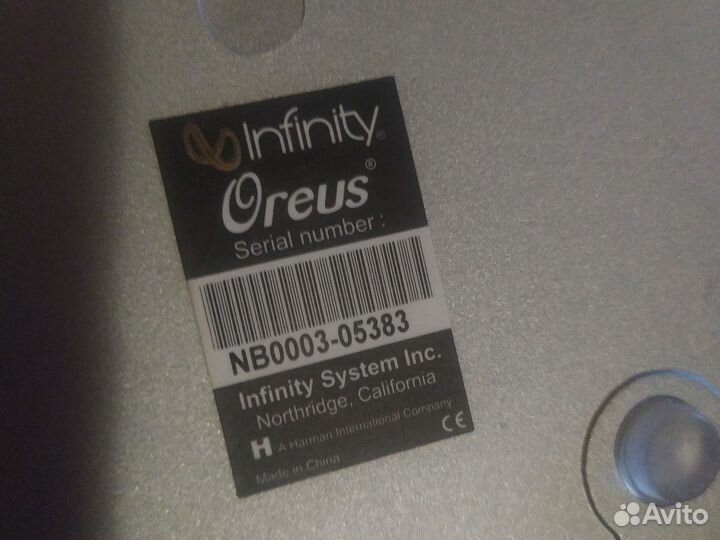 Акустические колонки Infinity oreus