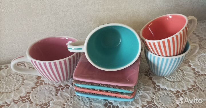 Кофейные чашки керамика