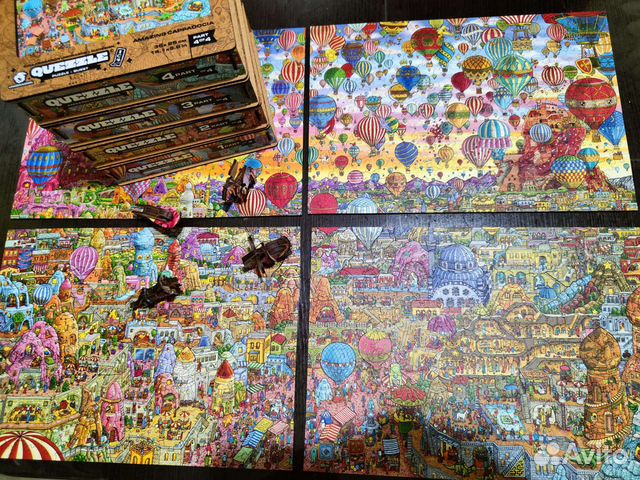 Деревянный пазл Каппадокия unidragon