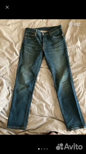 Джинсы мужские levis 511 W33 L32