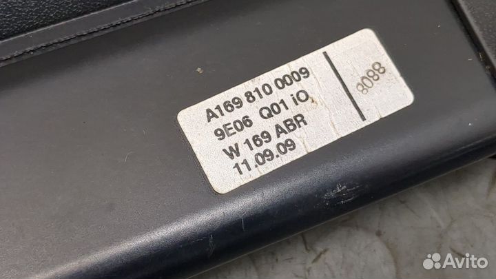 Шторка багажника Mercedes A W169, 2009