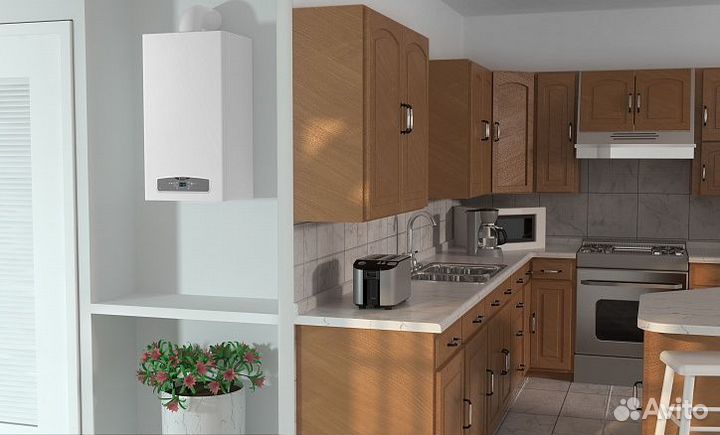 Газовый котел ariston cares XC 24 FF NG