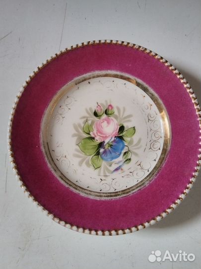 Фарфоровые тарелки Кузнецова