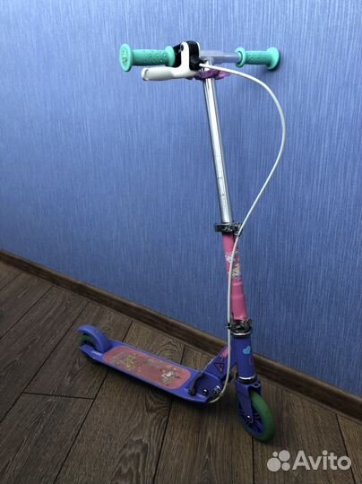 Самокат детский с ручным и ножным тормозом