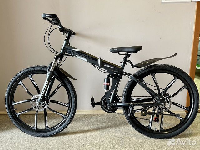 Велосипед на литых дисках