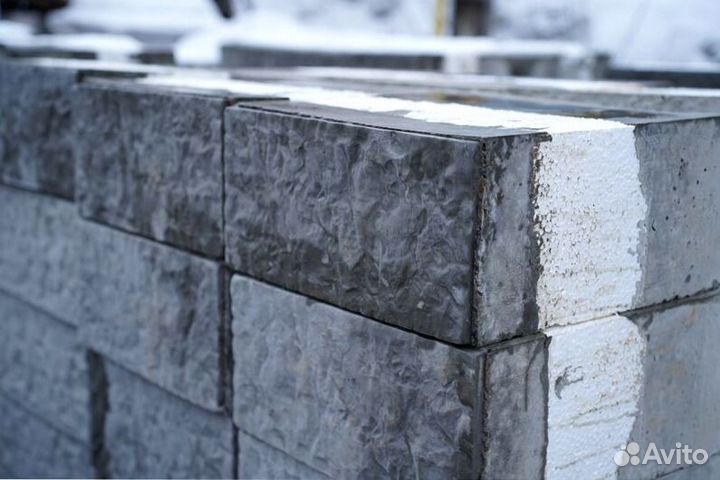 Теплоблоки - блок с отделкой и утеплителем