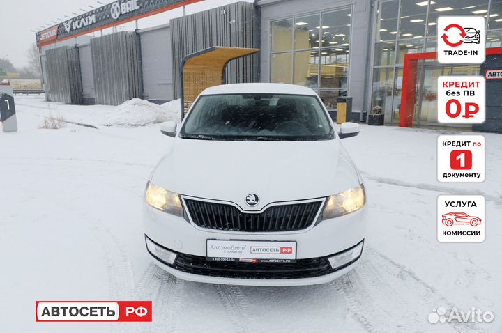 Skoda Rapid 1.6 AT, 2017, 89 820 км