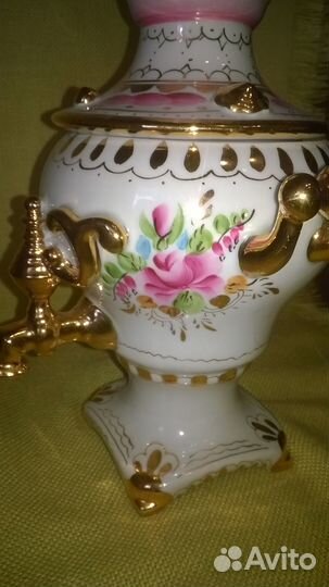 Самовар старая Гжель