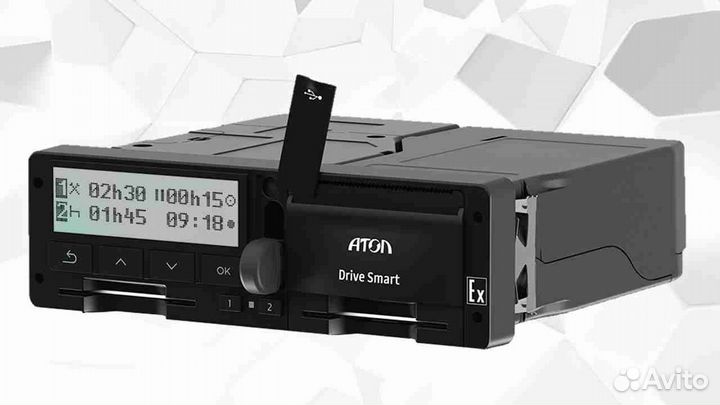 Автомобильный тахограф Атол.С установкой