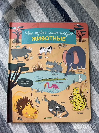 Детские книги clever Моя первая энциклопедия